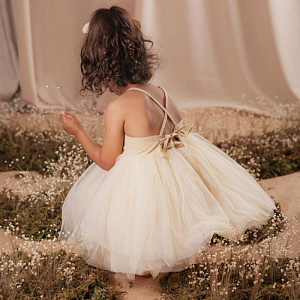 Платье принцессы Mrs. Ertha "Rosie Blush", персиковая пудра